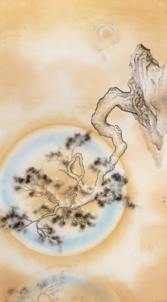 水墨画？（要本文参照)｜額縁